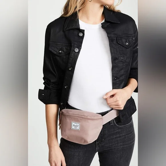 Herschel Fourteen Fanny Pack Ash Rose Pink - Picture 2 of 8